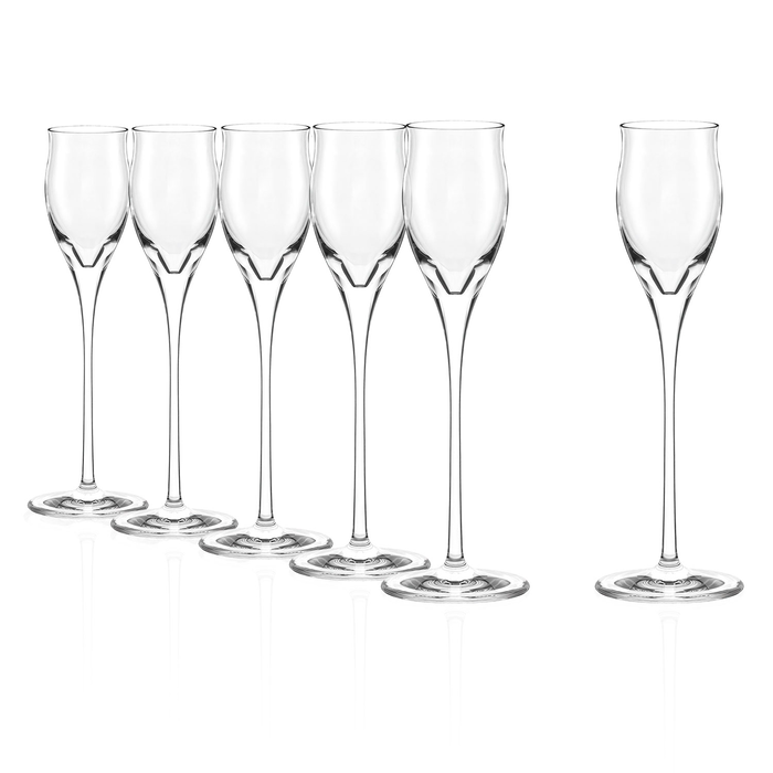6 Quatrophil Liqueur Glasses 65ml - Stölzle Lausitz - 5602737107004