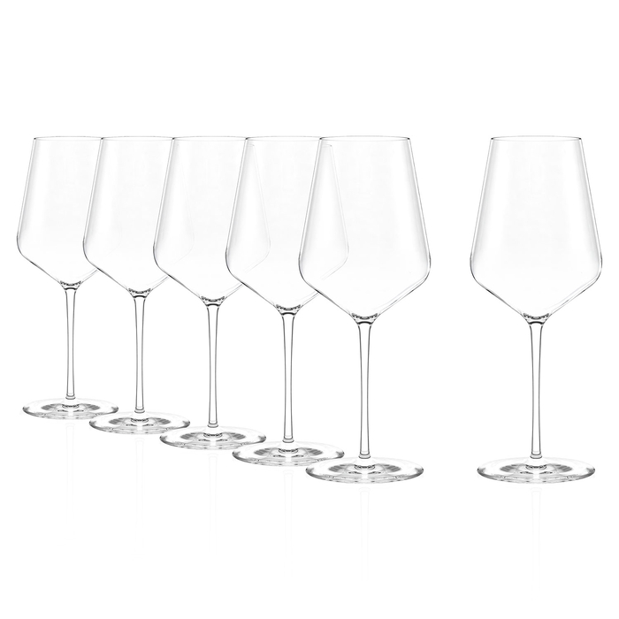 6 STARlight Bordeaux Wine Glasses 675 ml - Stölzle Lausitz - 5602737107240