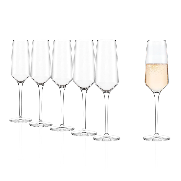 6 Experience Champagne Flutes 190ml - Stölzle Lausitz - 5602737107899