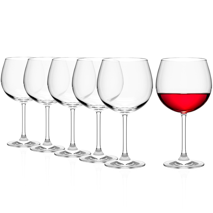6 Copos Weinland Burgundy 650ml - Stölzle Lausitz - 5602737107981