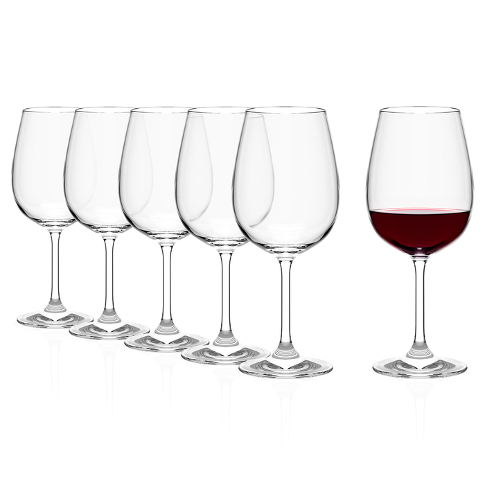 6 Weinland Red Wine Glasses 450ml - Stölzle Lausitz - 5602737108018