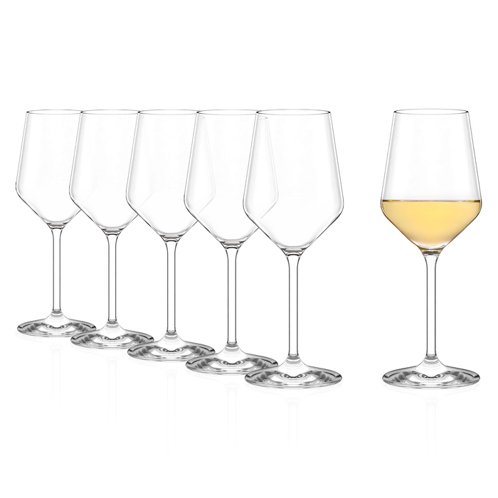 6 Revolution White Wine Glasses 365 ml - Stölzle Lausitz - 5602737108391