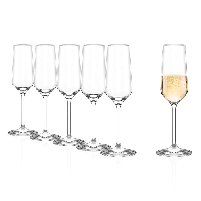 6 Champagne flute Revolution 200ml - Stölzle Lausitz - 5602737108438