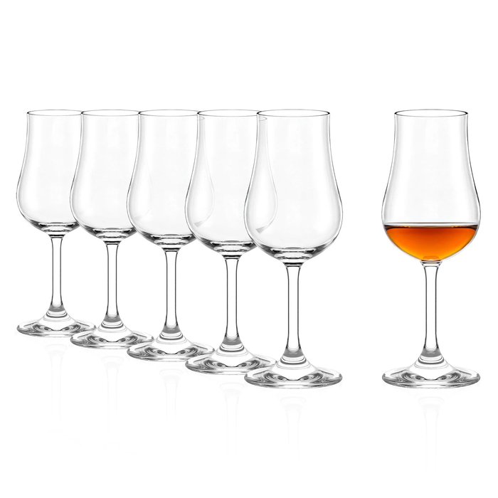 6 Classic Nosing Glasses 185 ml for Fruit Brandies, Liqueurs & Fine Spirits - Stölzle Lausitz - 5602737108919