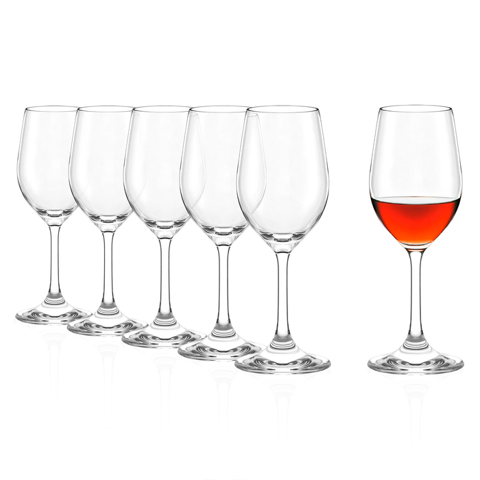 6 Classic Port/Dessert Wine Glasses 185 ml - Stölzle Lausitz - 5602737108926