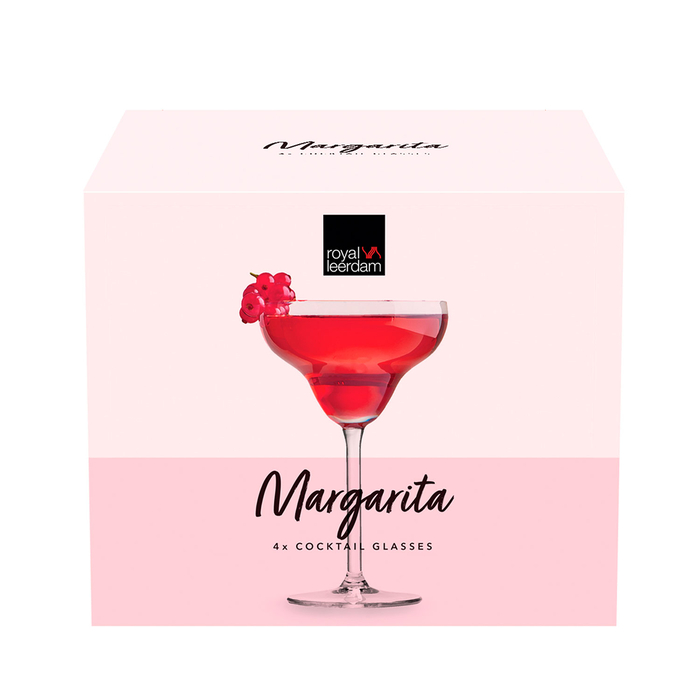Conjunto 4 copos cocktail Margarita 300ml - Leerdam Crisal Glass - 8710964681642