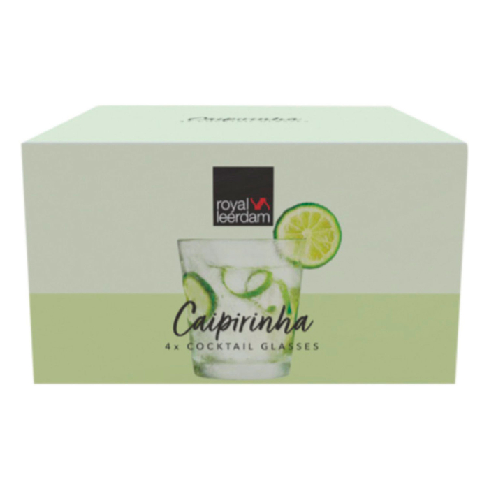 Conjunto 4 copos Caipirinha 350ml - Leerdam Crisal Glass - 8710964820843