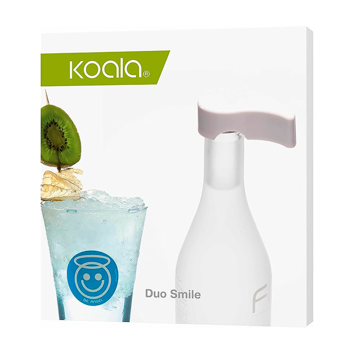 Multipurpose Bottle Opener and Corks + colorful glass markers - Koala - 8436040963777