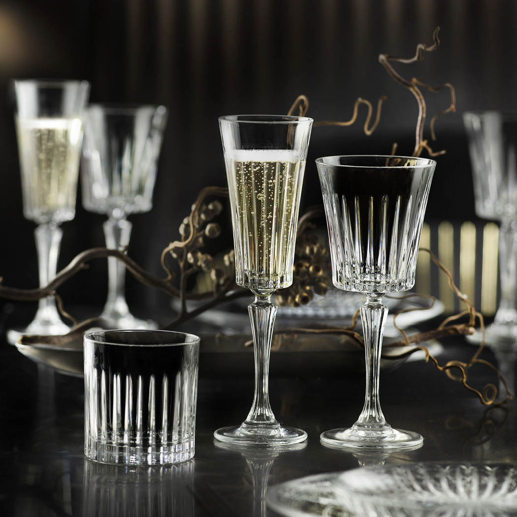 Timeless set of 6 flutes 210ml - RCR - 8007815258741