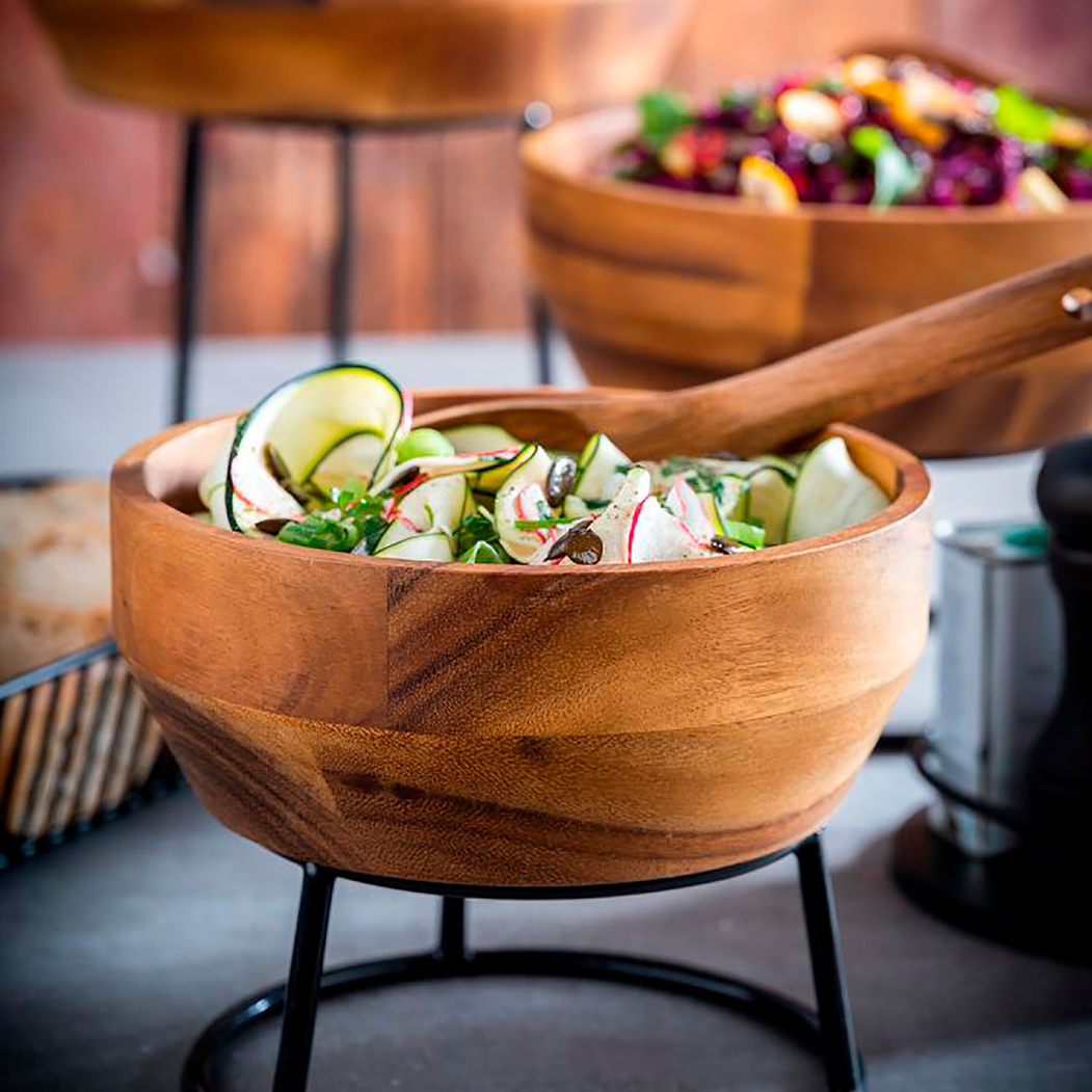 Salad Bowl 21cm, Acacia Wood - APS - 4004133007949