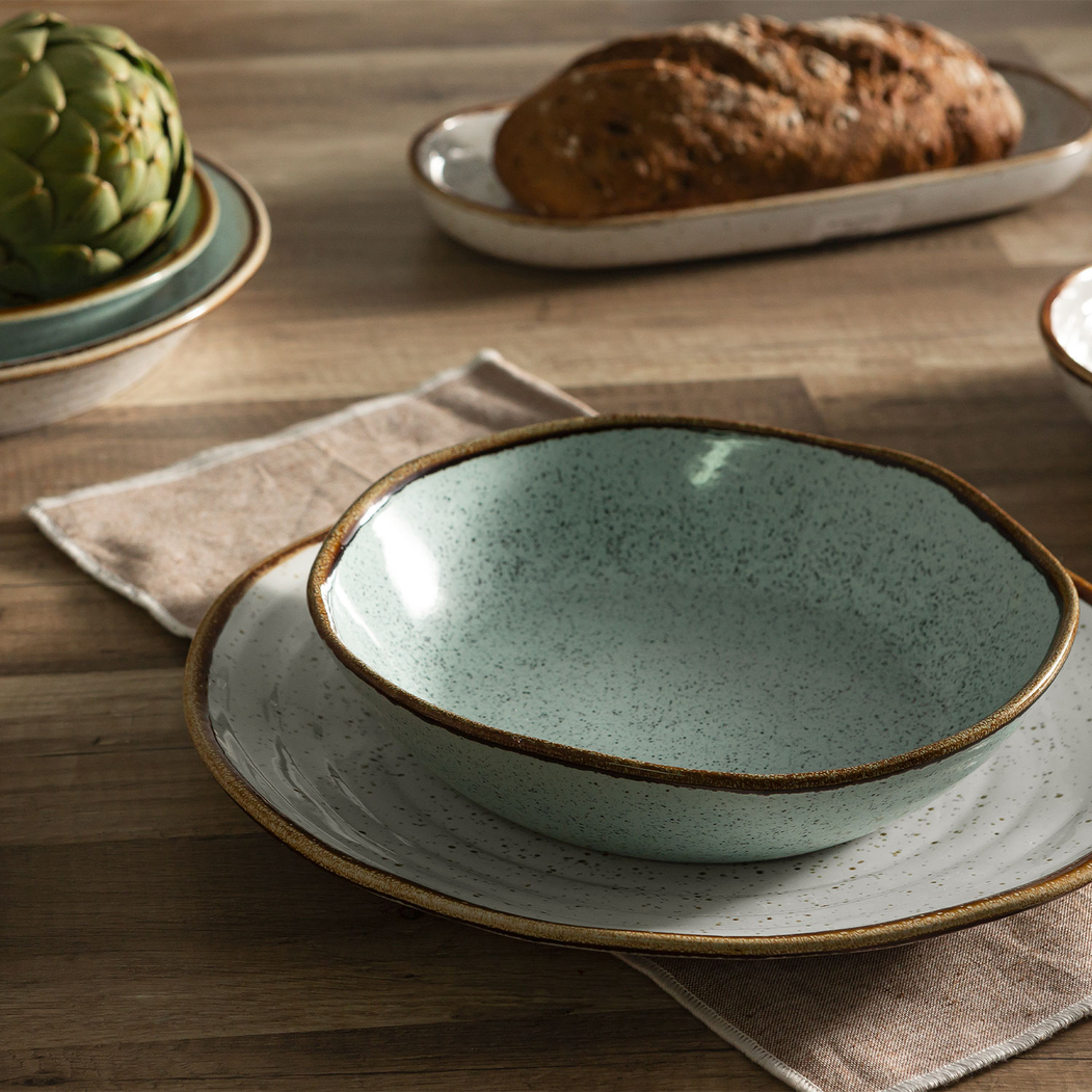 Bowl Rustic Blend Turquoi, 9 cm, Stoneware - Vista Alegre - 5605414072190