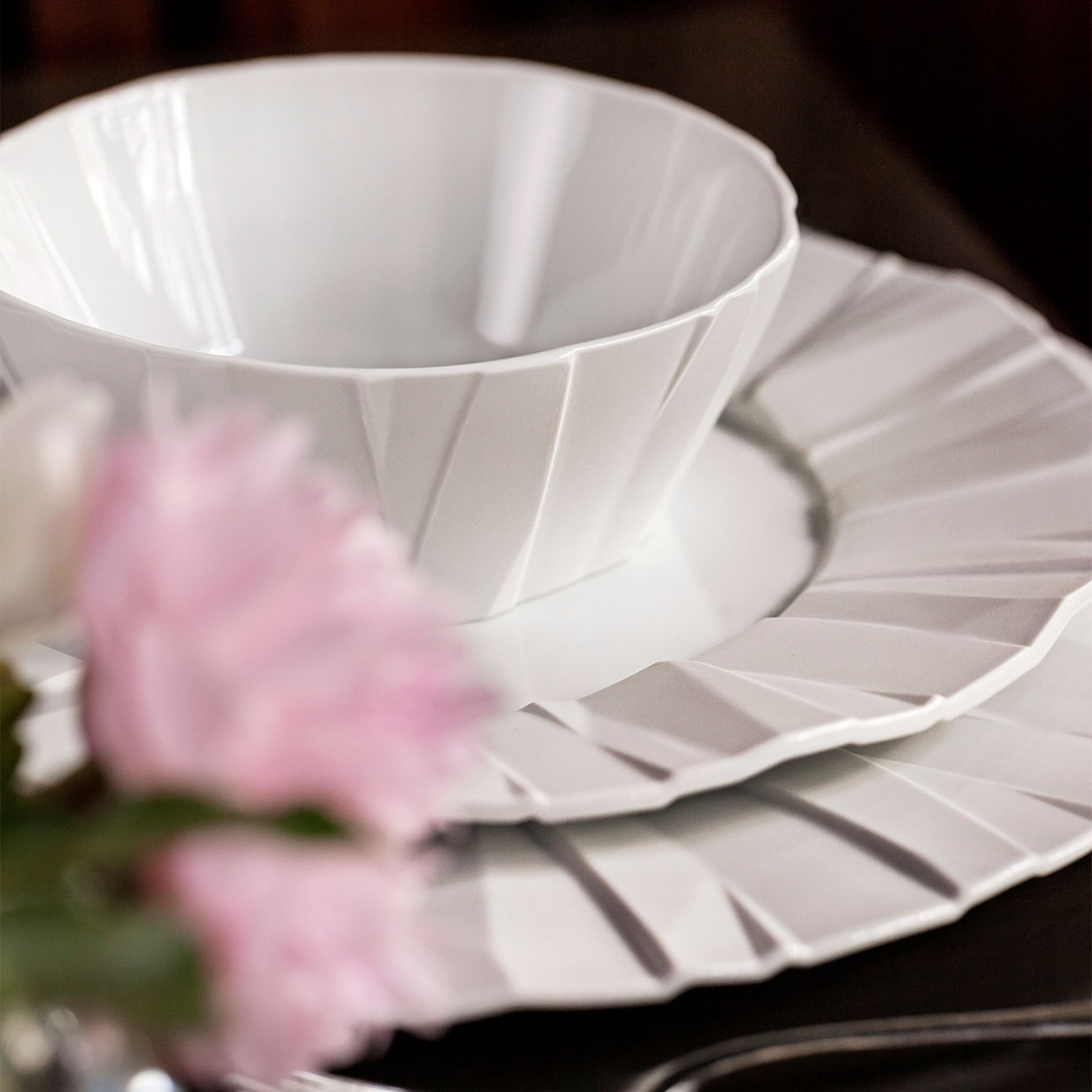 Matrix Salad Bowl, 25 cm, Glazed Porcelain - Vista Alegre - 5601266284910