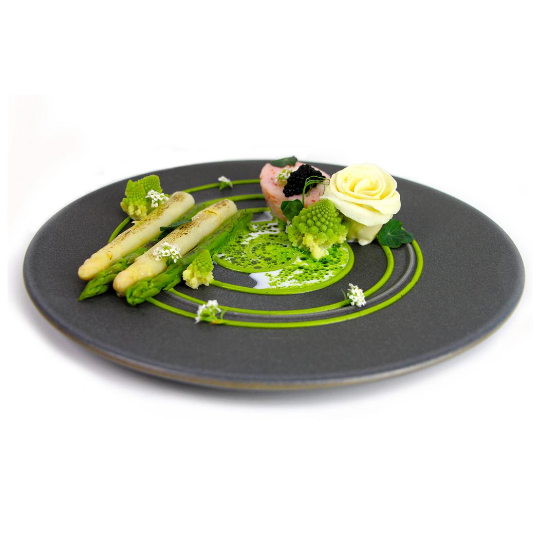 Prato raso Único Antracite 28cm - Mesa Ceramics - 5600498212586
