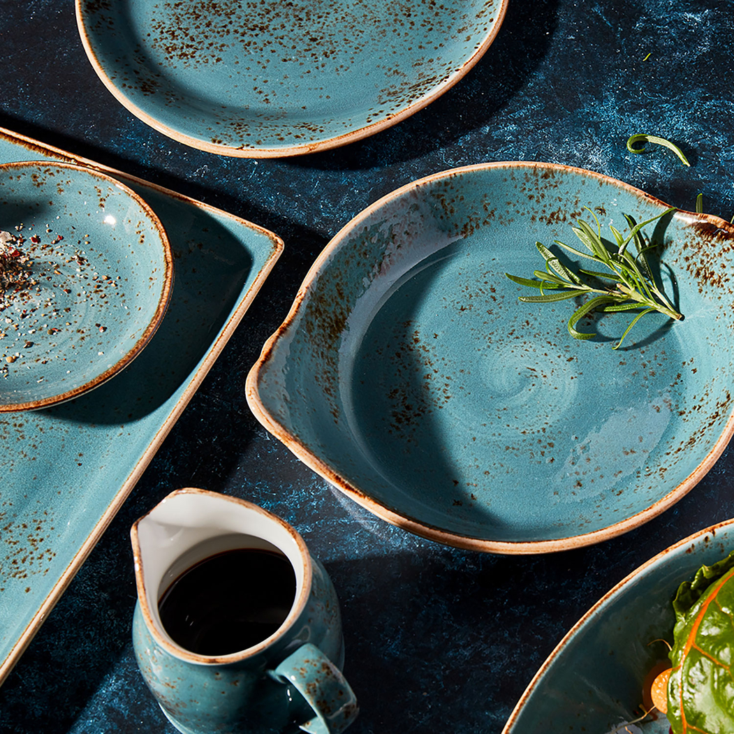 Craft Blue Bowl 13cm, Vitrified Porcelain - Steelite - 5018461380703