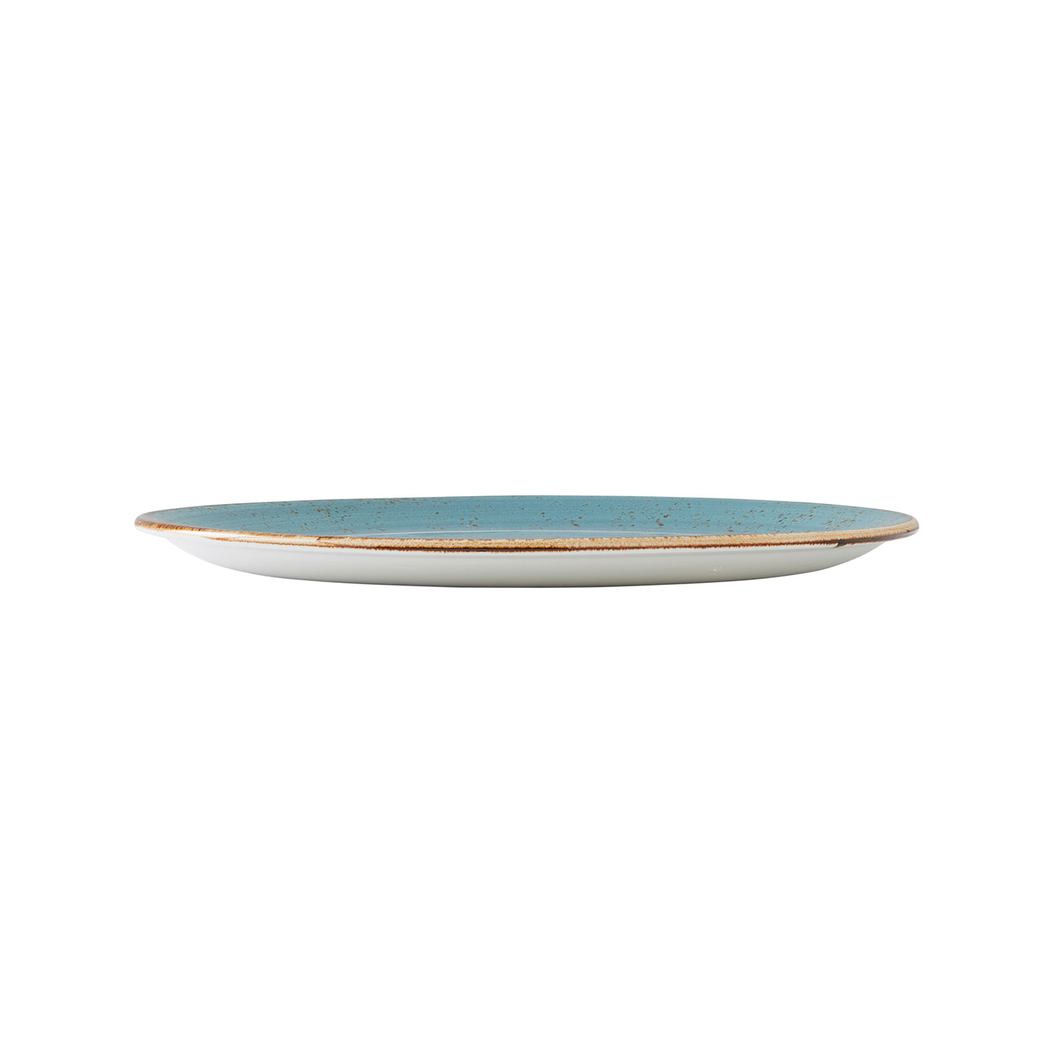 28cm Coupe Plate Craft Blue collection, vitrified Porcelain - Steelite - 5018461437964