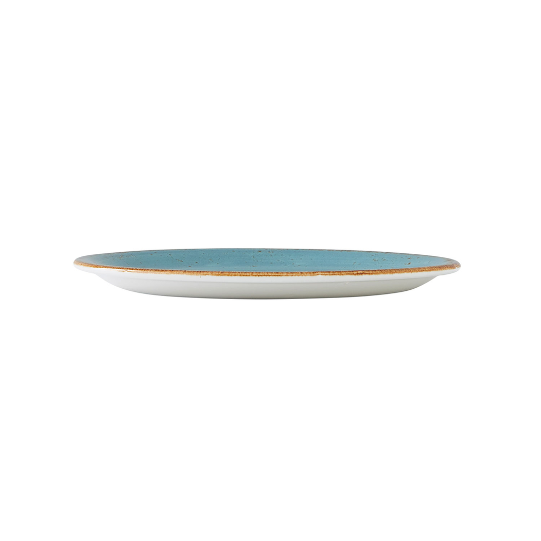 Craft Blue Coupe Plate 20cm, Vitrified Porcelain - Steelite - 5018461380529