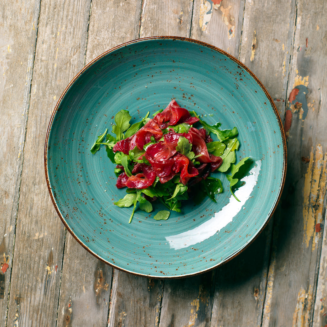 Craft Blue Deep Plate 20cm, Vitrified Porcelain - Steelite - 5018461380666