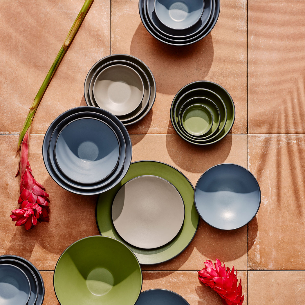 Conical Plate Baja Sandstone 19cm, Resistant Melamine - Steelite - 5018461693285