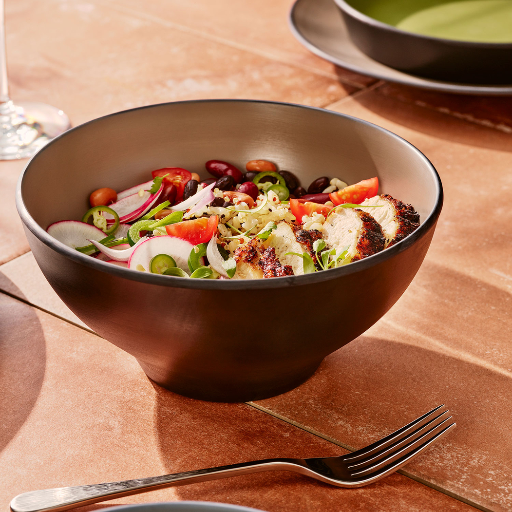 11cm Baja Sandstone Bowl, durable Melamine - Steelite - 5018461693469