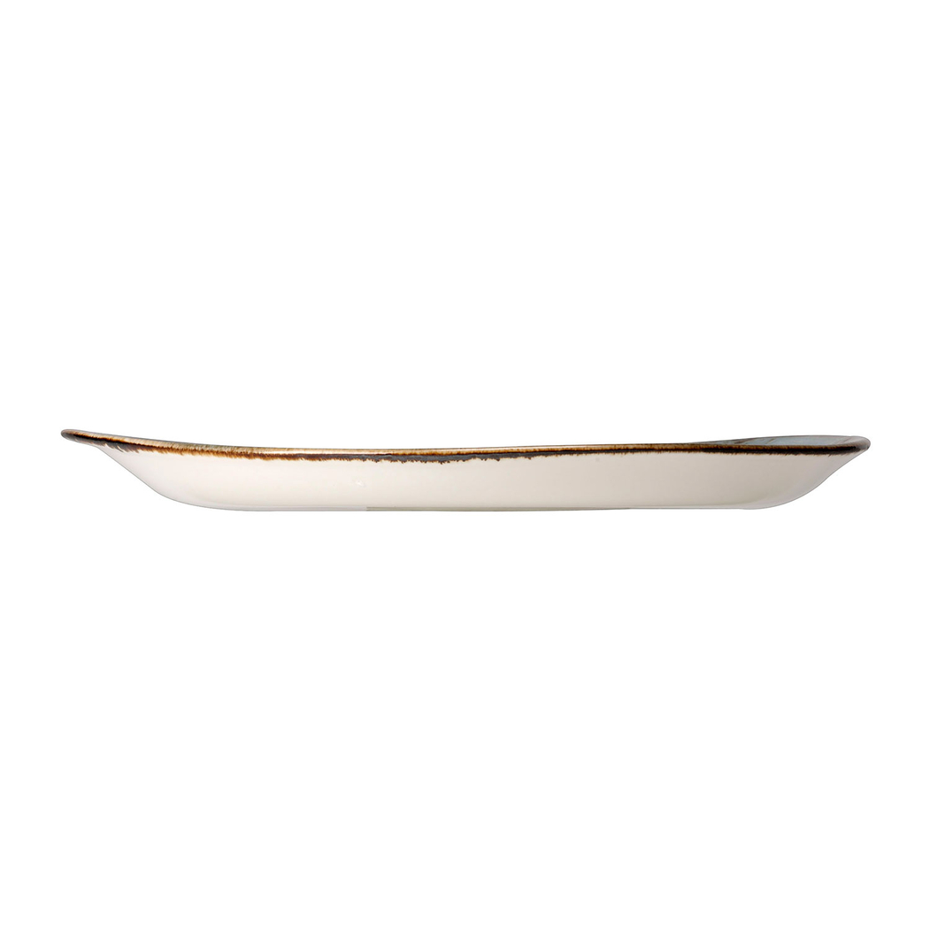 Craft green oval dinner plate 31cm - Steelite - 5018461381151