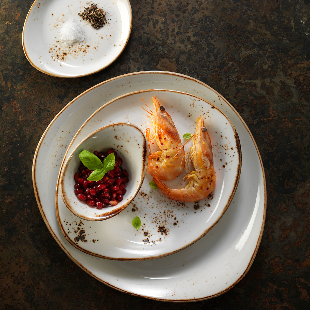 28cm Craft White Deep Plate, durable vitrified Porcelain - Steelite - 5018461425251