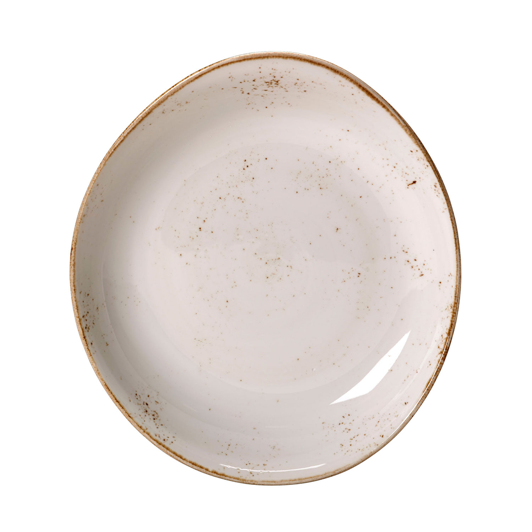 28cm Craft White Deep Plate, durable vitrified Porcelain - Steelite - 5018461425251