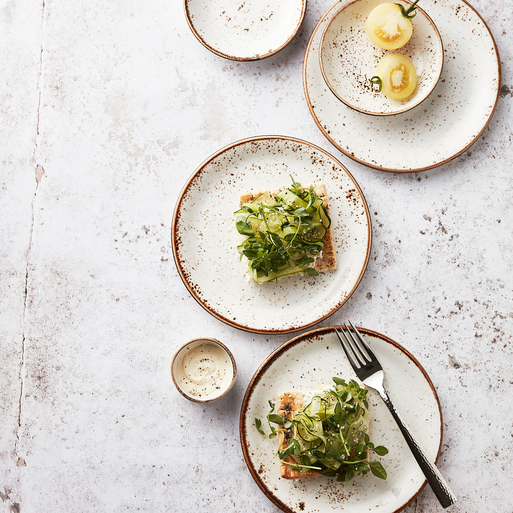 21cm Coupe Plate Craft White, durable vitrified Porcelain - Steelite - 5018461425398