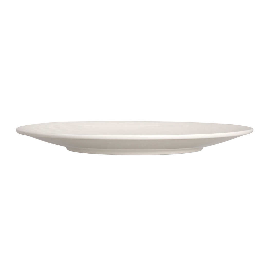 28cm Flat Plate, Concorde collection, white Porcelain - Steelite - 5018461752449