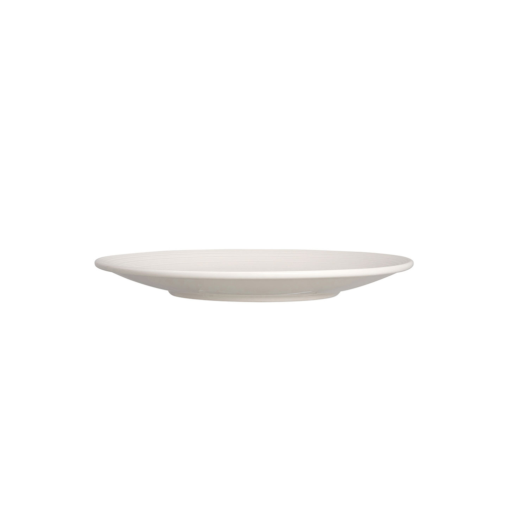 20cm Coupe Flat Plate, Concorde collection, white porcelain with a smooth finish - Steelite - 5018461752470