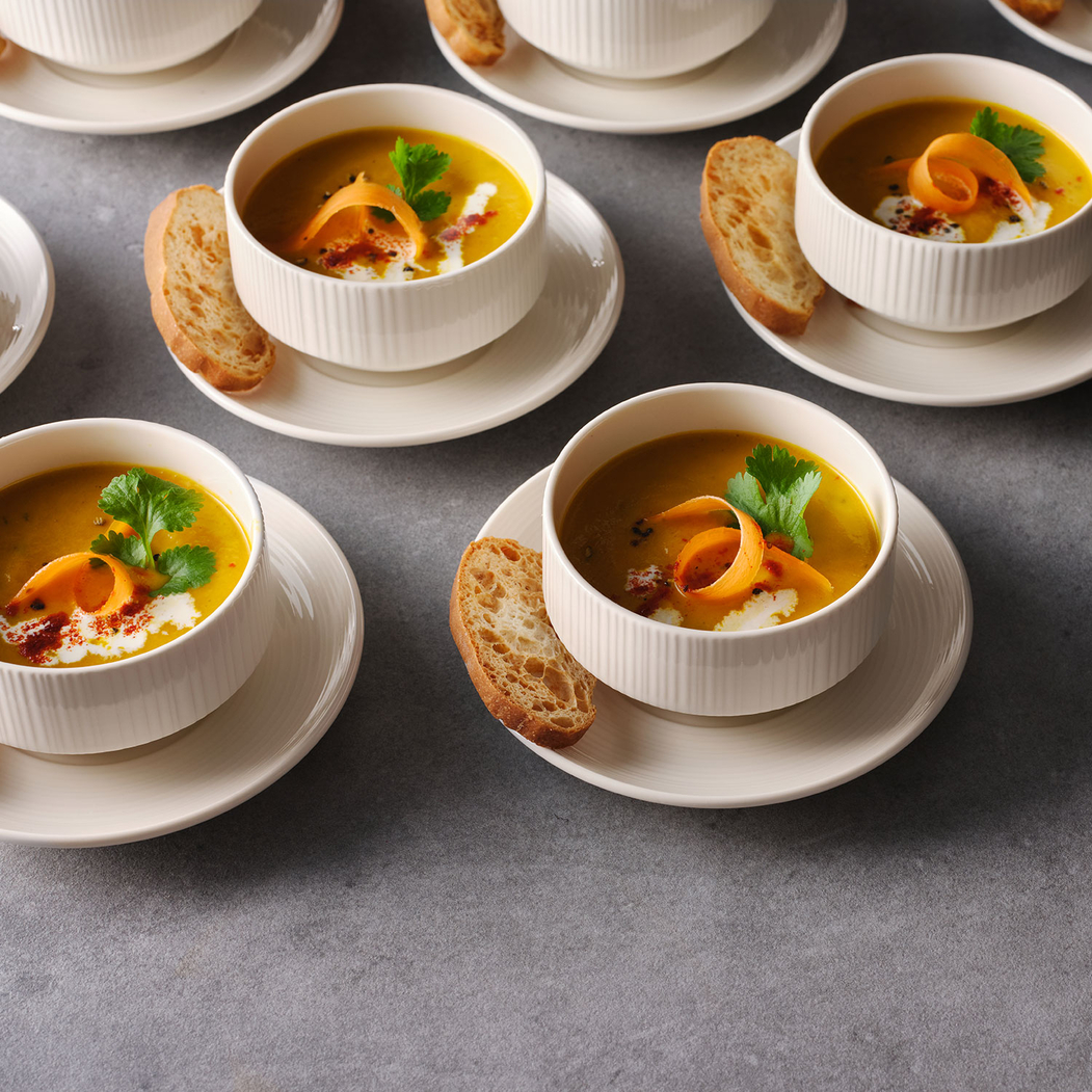 16cm Coupe Dessert Plate, Concorde collection, white Porcelain with a smooth finish - Steelite - 5018461752487