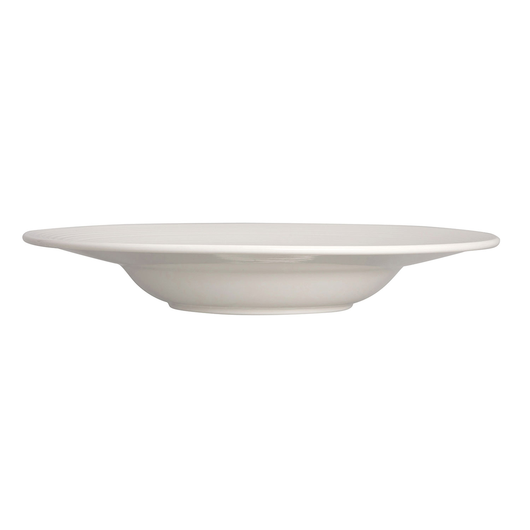 28cm Pasta Plate, Concorde collection, white Porcelain with a smooth finish - Steelite - 5018461752319