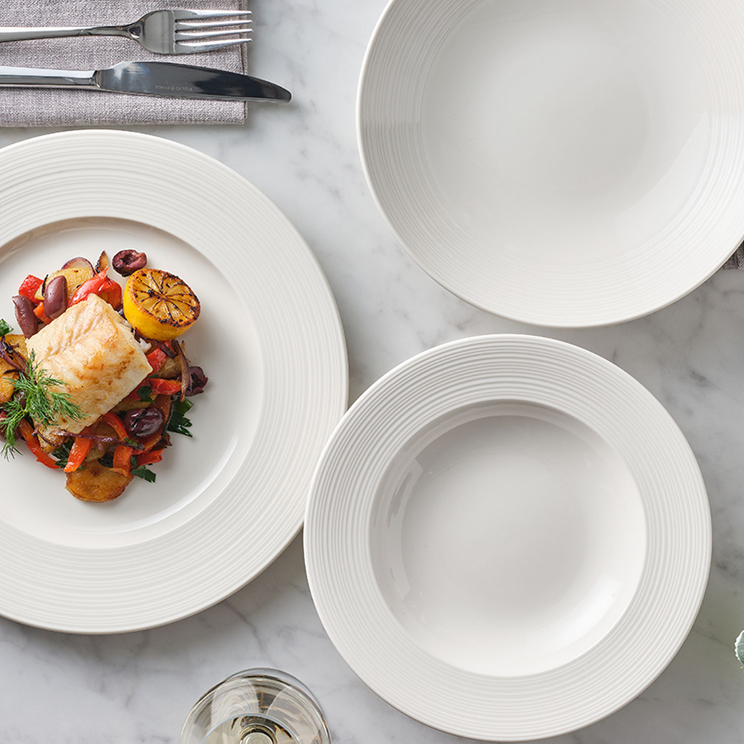 16cm Bowl, Concorde collection, Porcelain with a smooth finish and function shape - Steelite - 5018461752227