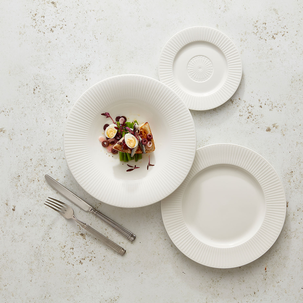 Willow Coupe Soup Plate 28cm, vitrified Porcelain - Steelite - 5018461542071