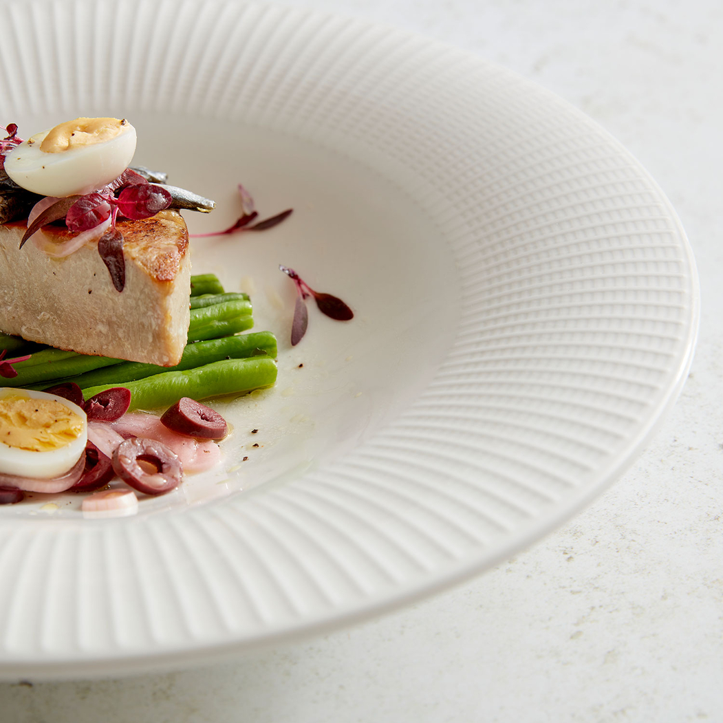 Willow Coupe Soup Plate 28cm, vitrified Porcelain - Steelite - 5018461542071