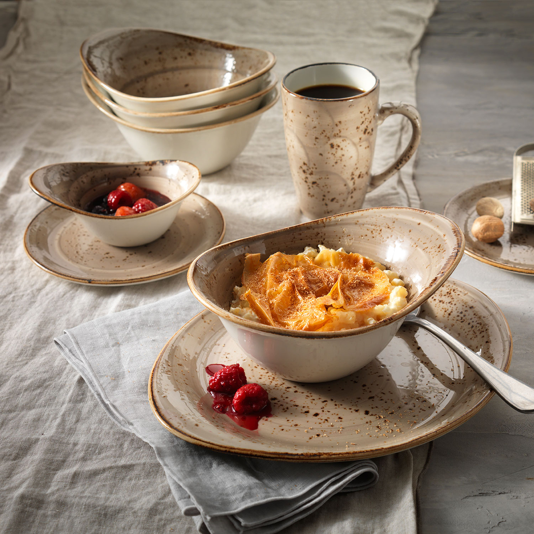 18cm Bowl Craft Porcini, vitrified Porcelain - Steelite - 5018461587386