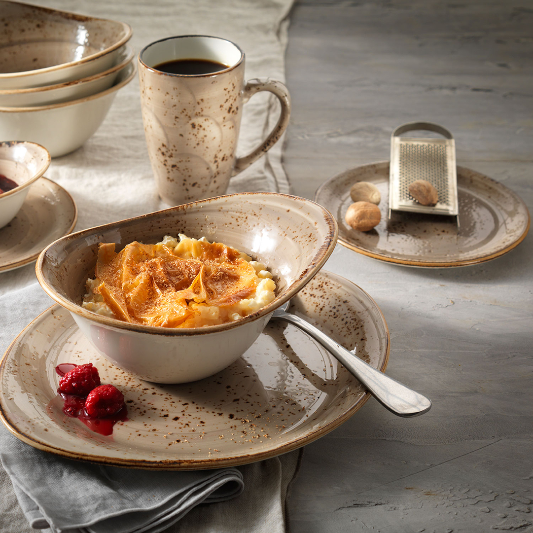 20cm Coupe Plate Craft Porcini, vitrified Porcelain - Steelite - 5018461503577