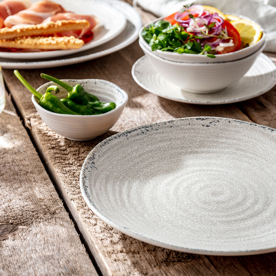 Stone Pompeii Salad Bowl 9,5cm, resistant Melamine - Steelite - 5018461590003
