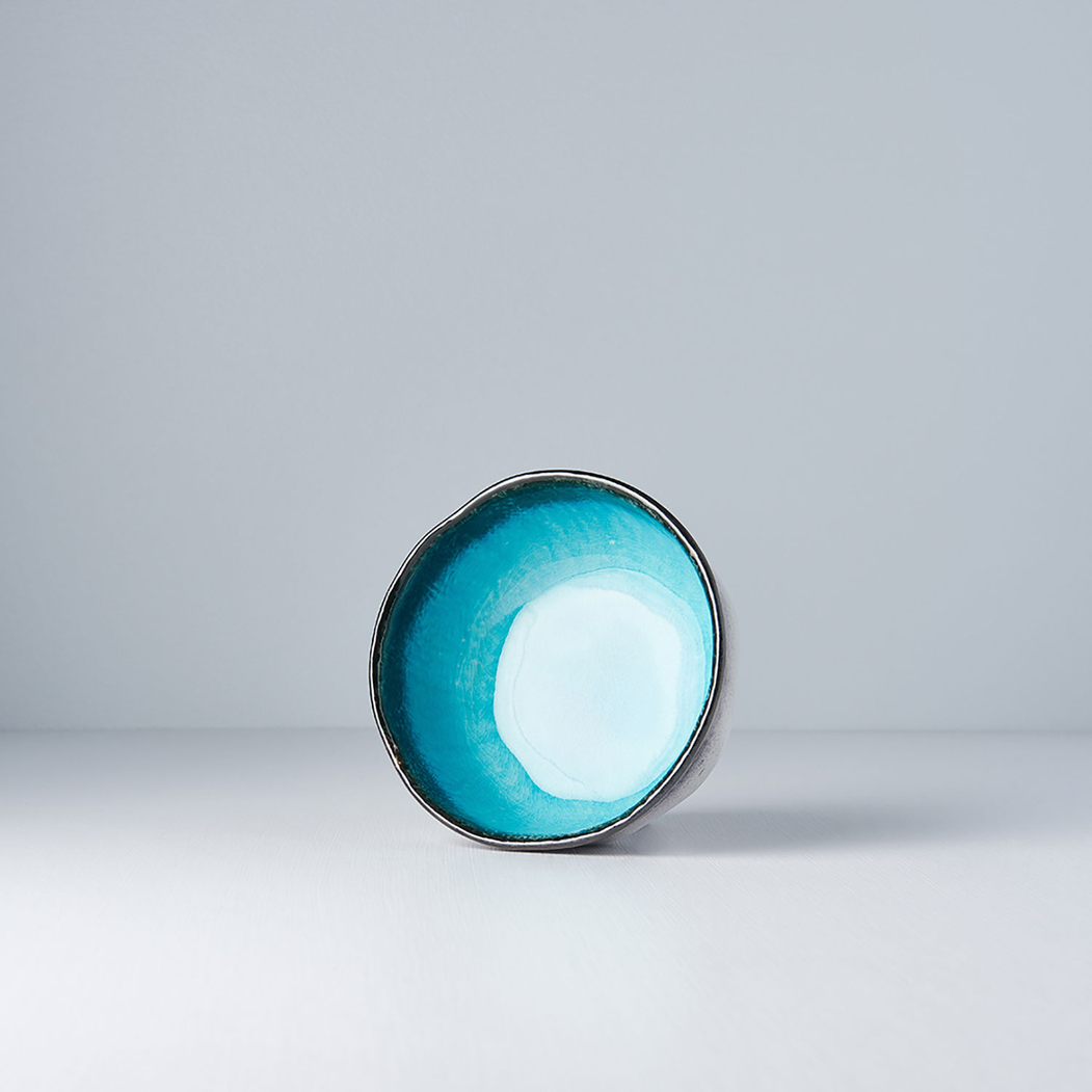 Taça Sky Blue 55cl, Porcelana Minoyaki, Azul Sereno - Made In Japan - 8594197820265