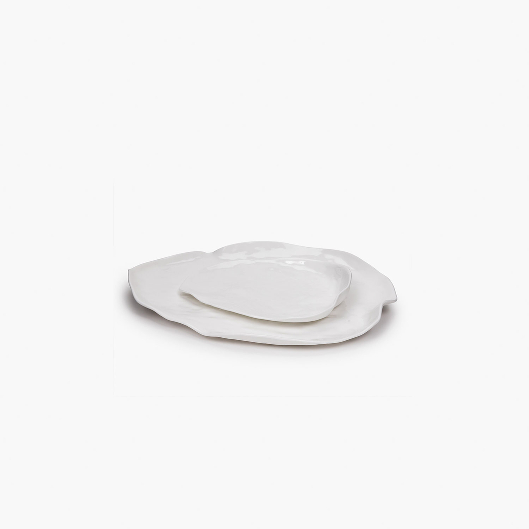 23cm Plate Roos van de Velde's Perfect Imperfection, Bone China Porcelain - Serax - 5420000671775