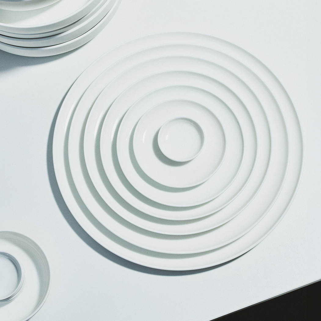 12cm Base Dinnerware Plate, Bone China Porcelain - Serax - 5420000707054