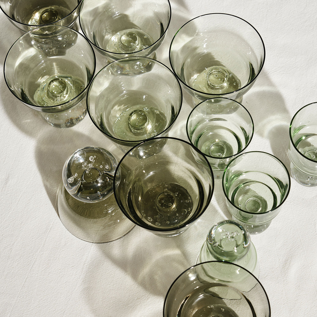 Taça com pé Eternal Snow de Bela Silva 170ml, Porcelana Bone China - Serax - 5400959008501