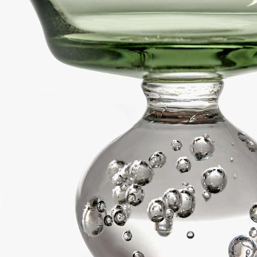 Taça com pé Eternal Snow de Bela Silva 170ml, Porcelana Bone China - Serax - 5400959008501