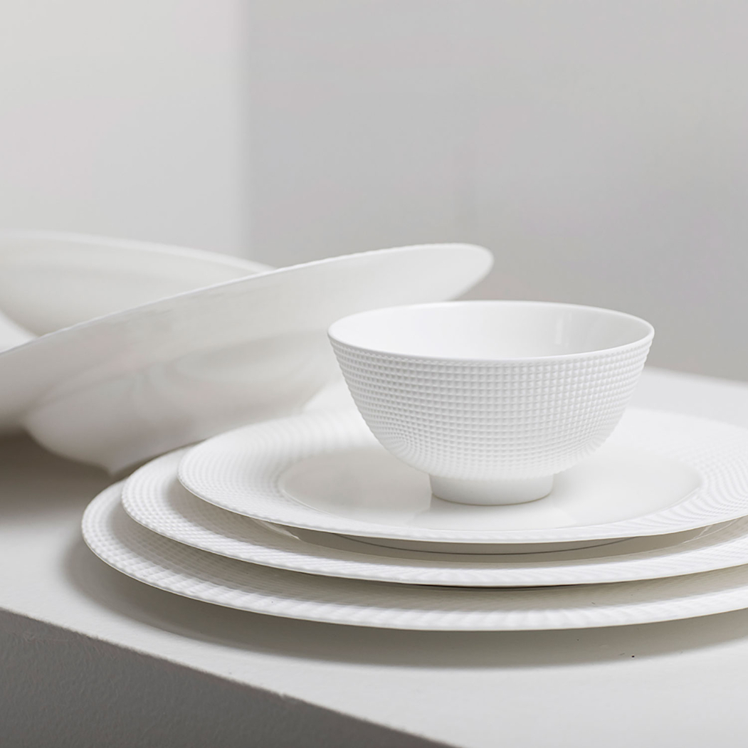 Prato Fundo Nido de Ann Van Hoey 18cm, Porcelana Bone China - Serax - 5400959037587
