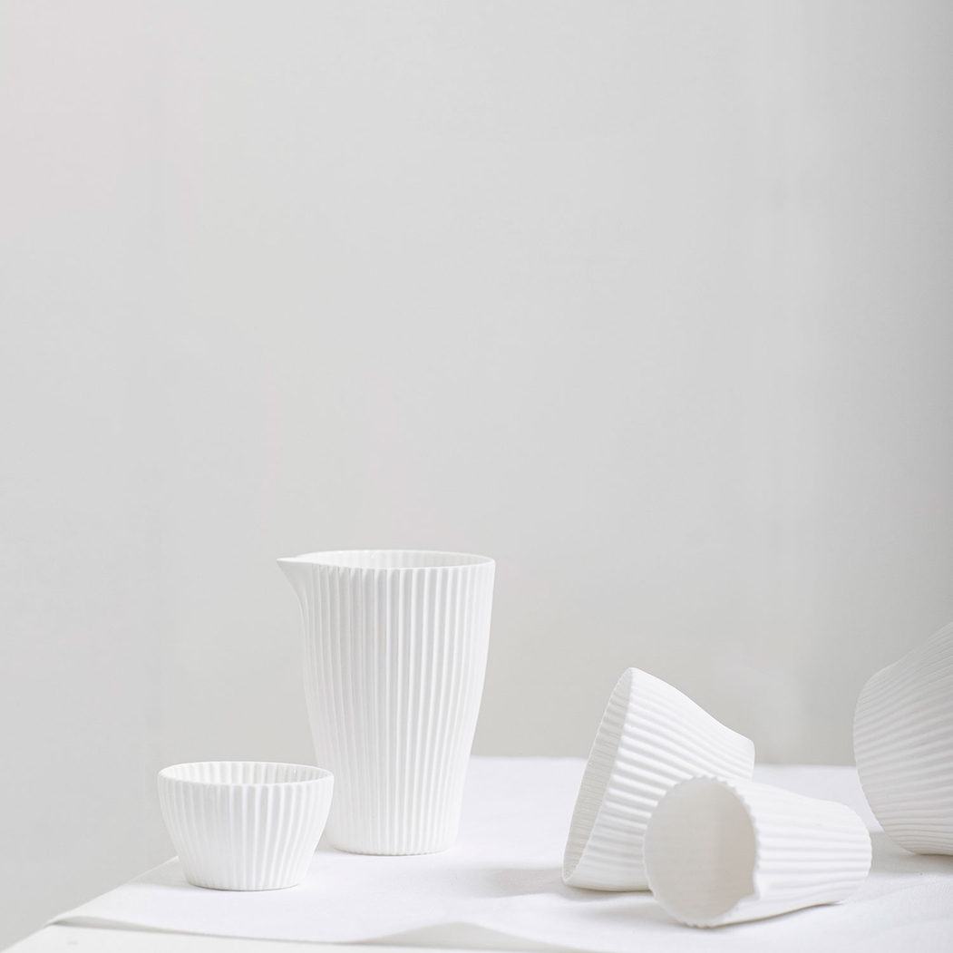 Jug 100ml Ann Van Hoey's Nido, Bone China Porcelain - Serax - 5400959037945