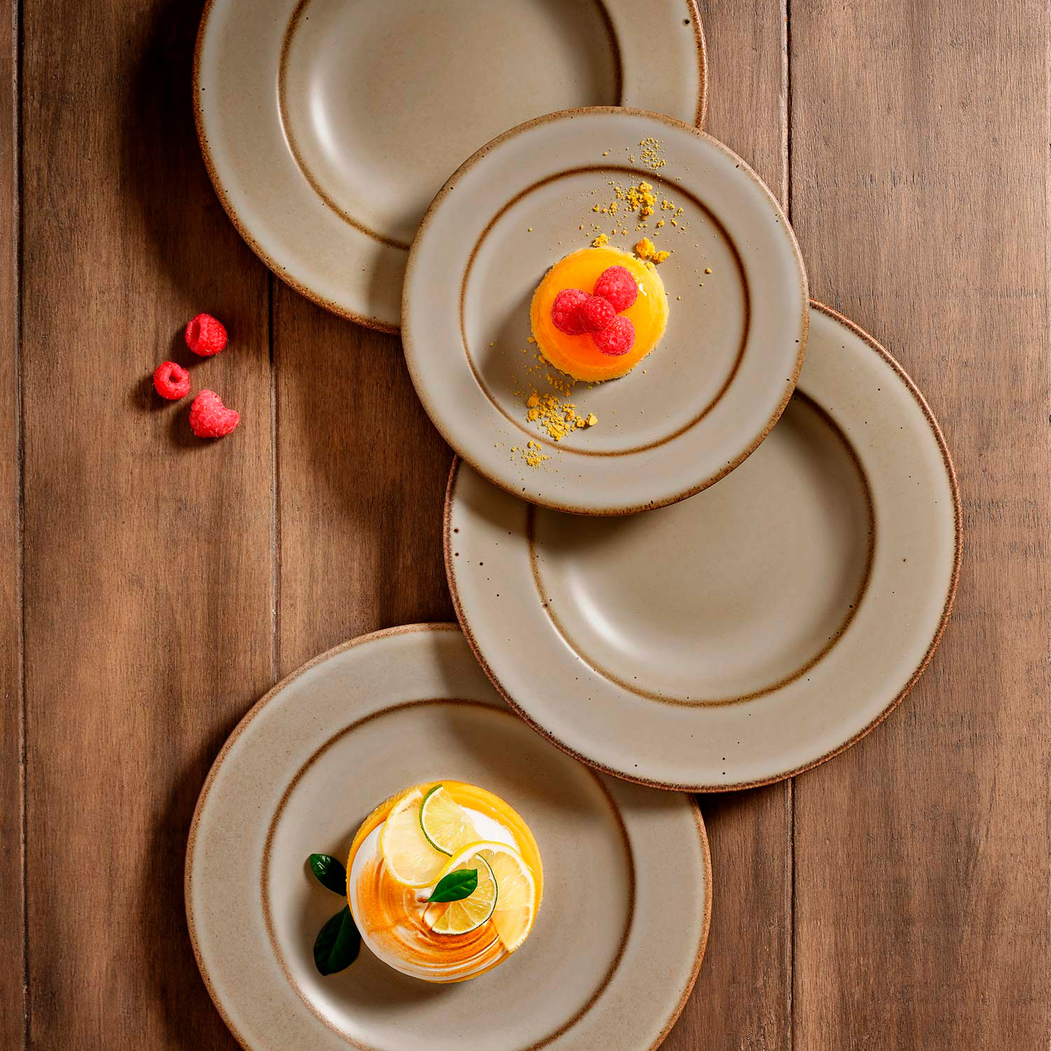 Eccentric Deep Plate 23cm, Portuguese Porcelain - Costaverde - 5603578203498