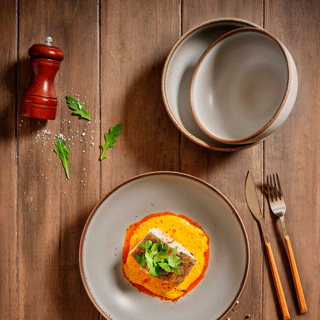 12cm Salad Bowl Eccentric, vitrified Porcelain - Costaverde - 5603578203573