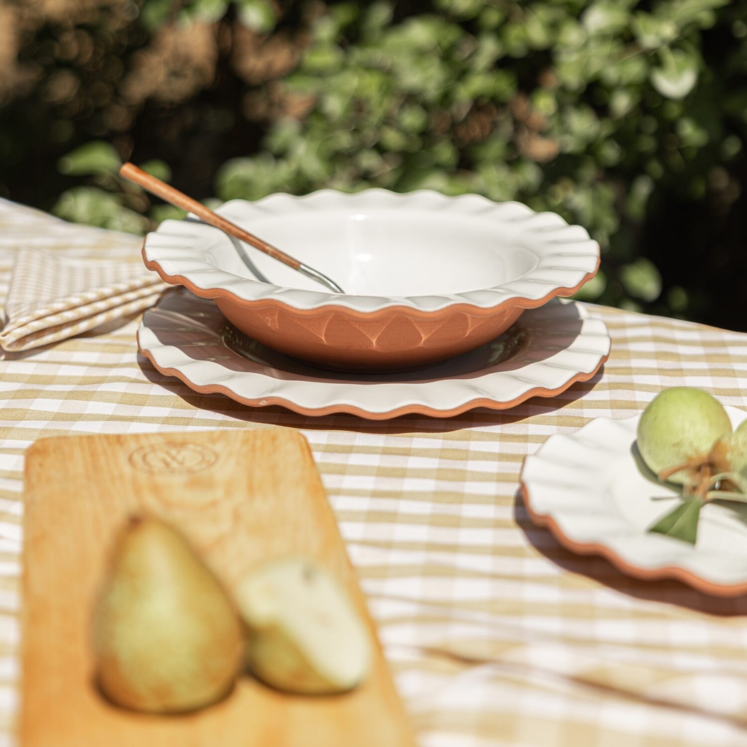 Maria Terracota Sam Baron Salad Bowl 25 cm - Maria Portugal Terracota - 5600851026690