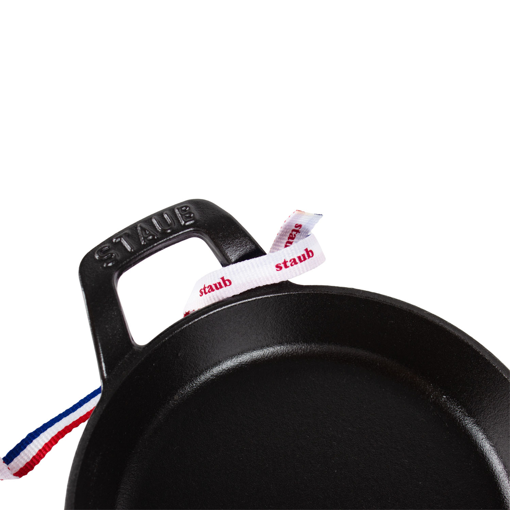 Staub 16cm Round Oven Pan, Black Cast Iron - Staub - 3272343016230