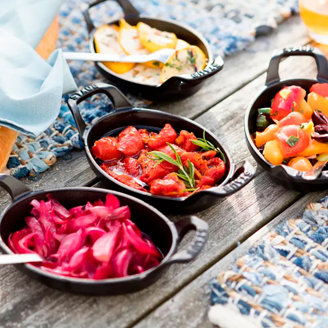 Staub 15cm Oval Oven Pan, Black Cast Iron - Staub - 3272343013239