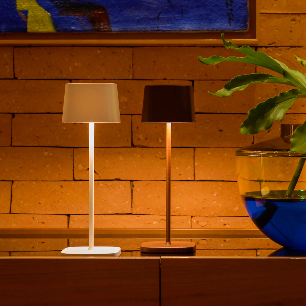 Brown Lamp, 30cm, Ofelia - Zafferano - 8054040728501